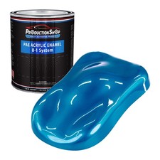 Productionshop Quart High Gloss Electric Blue Metallic Acrylic Enamel Auto Paint Productionshop Quart High Gloss Electric Blue Metallic Acrylic Enamel Auto Paint