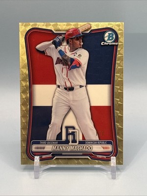 2026 Bowman Chrome Manny Machado WBC Team DR Superfractor 1/1 #WBC-70
