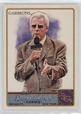 2011 Topps Allen & Ginter's Factory Set Glossy 783/999 Peter Gammons #298 9v7