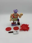 Vintage Playmates TMNT 1990 Pizza Face Action Figure- Complete