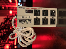 Tripp Lite Isobar 6 Ultra Transient Voltage Surge Protector 6 Outlet FREE SHIP