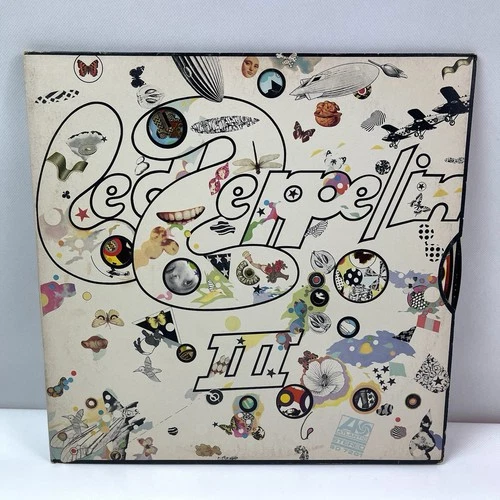 Led Zeppelin III Album Vinyl Record 1970 Atlantic Records Gatefold Classic Rock