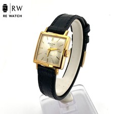 Used SEIKO Sports Lady 6523 Hand wound Watch Square Gold From Japan