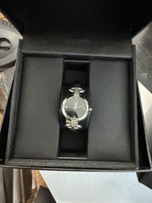 Esq By Movado 07101342 Ladies wrist watches: Kali Black Dial Bangle Style