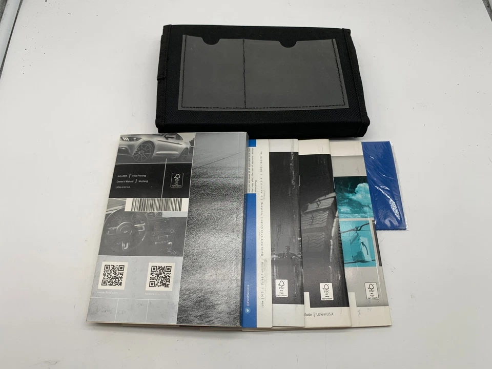 2016 福特野马车主手册套装带盒原始设备制造商 C02B04037 — 第 2/4 张图片