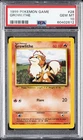 1999 POKEMON BASE SET UNLIMITED #28 GROWLITHE PSA 10