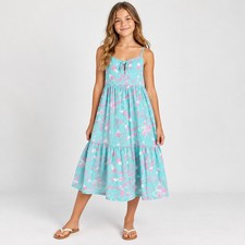 Crewcuts J. Crew Sleeveless Tie Dye Tie-front Dress Resortwear Beach Girls' XL