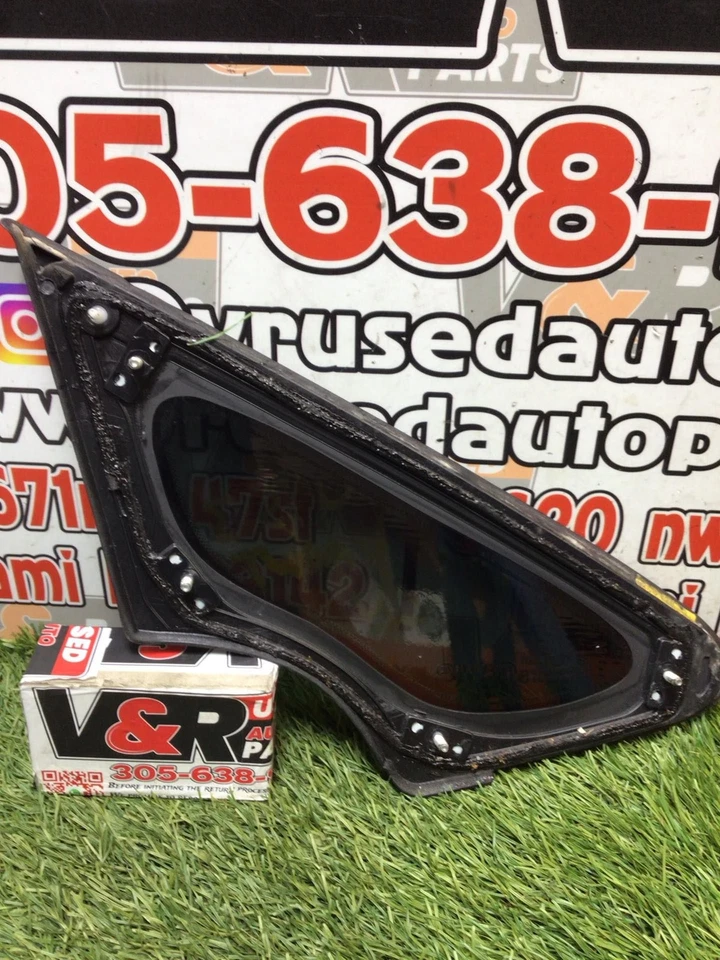 ✅ KIA FORTE 2017 puerta izquierda ventilación vidrio lado pasajero Pn: 86180-A7000 OEM Foto 3 de 4