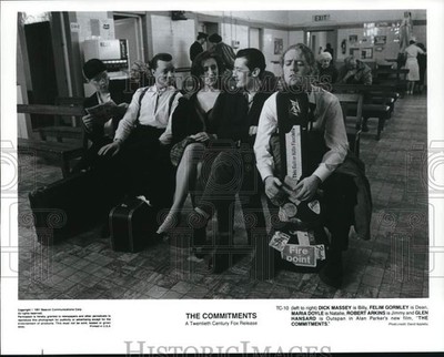 1991 Press Photo Actors in a scene from ''The Commitments'' - lrp40245