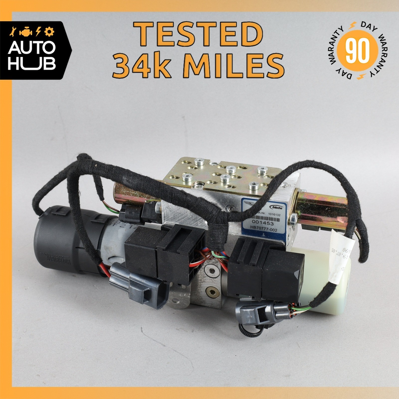 05-12 Aston Martin DB9 Convertible Top Hydraulic Pump Motor 4G439G803AD OEM 34k