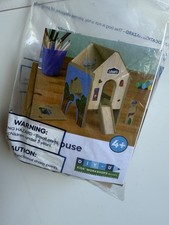 Lowe  s Wooden Treehouse Build Kit with Patch DIY Kids' Workshop Craft New 2024