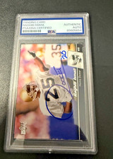 Rocket Ismail 2011 Upper Deck signed autograph football card PSA Slab Raghib N