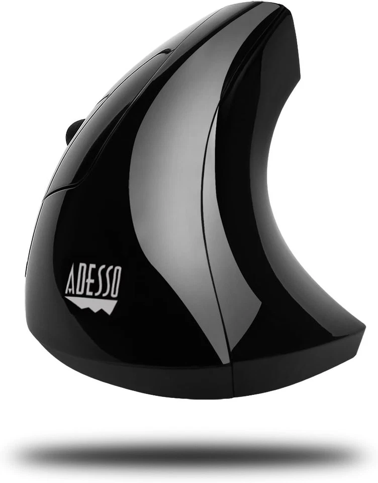 Adesso iMouse E90 Wireless mouse - 10m range - Ergonomic mouse - Vertical - Natu - Image 3 of 4