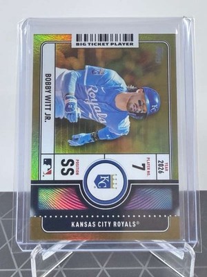 2026 Topps - Big Ticket Players Gold Foil #BTP-16 Bobby Witt Jr.