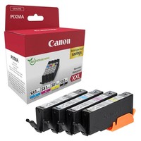 Canon CLI-581XXL Bk/C/M/Y Schwarz, Cyan, Magenta, Gelb Druckerpatronen,...