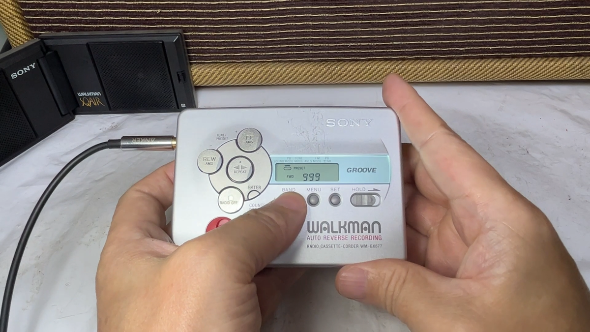 SONY WM-GX677 1999 Radio Recording Walkman Cassette Player From