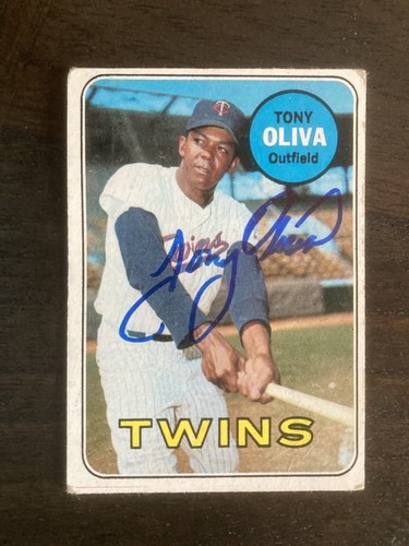 Tony Oliva #600 1969 Topps card