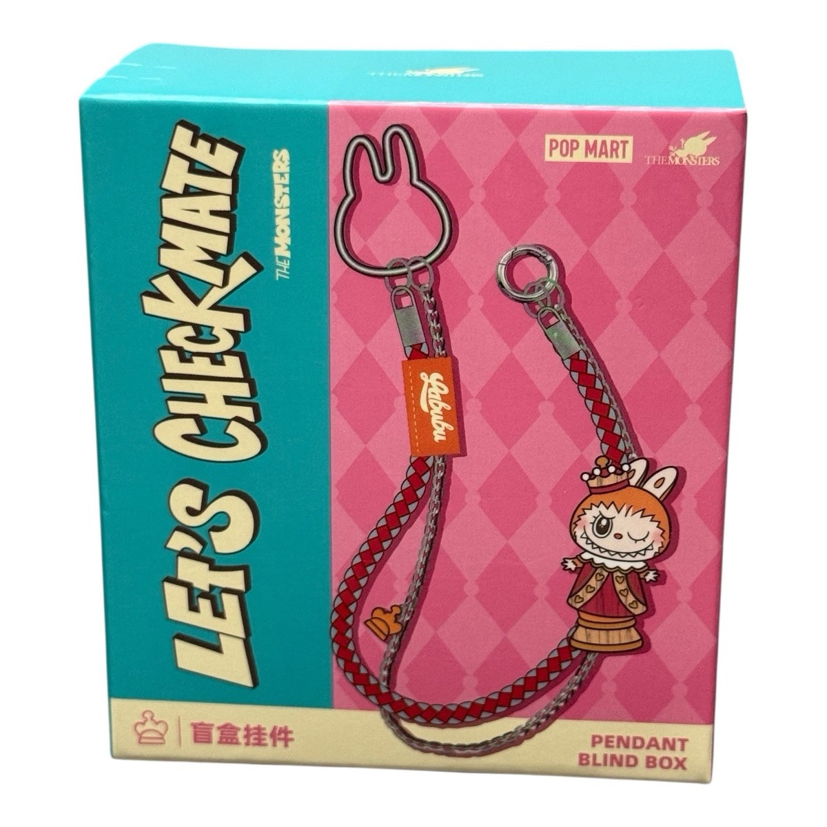 labubu ラブブ Let's Checkmate ペンダントチェーン BOX Pop Mart Labubu The Monsters Let's Checkmate Series Pawn