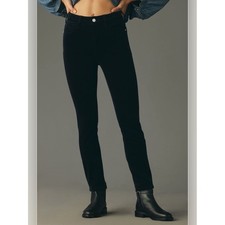 Anthropologie Pilcro Skinny Corduroy High-Rise Navy Blue Jeans Sz.25 NWT