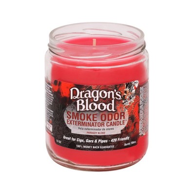 Smoke Odor Exterminator 13oz Jar Candle, Dragons Blood