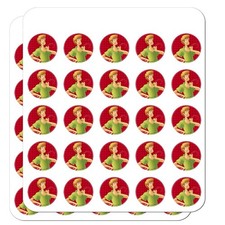 Scooby-Doo Shaggy Character Planner Calendar 50 1" Stickers, Opaque