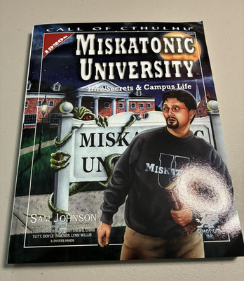 Call of Cthulhu RPG - Miskatonic University 1920s Book - Chaosium Outstanding