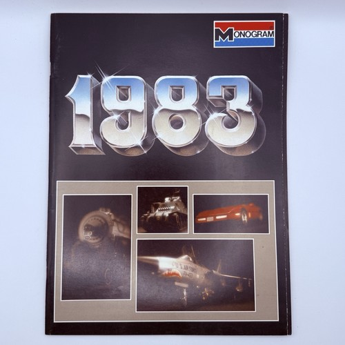 1983 Monogram Models Inc Catalog. Cars, Planes, Trains, And Other