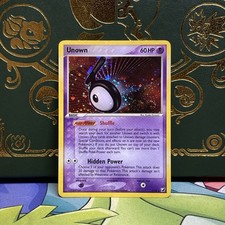 Pokemon Unown (T) T/28 Holo SWIRL Unseen Forces Pokemon Near Mint -