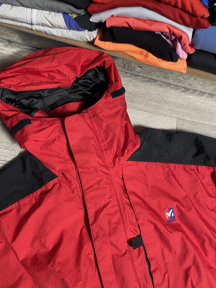 Vintage Millet Gore Tex Jacket Men's Size M-L Red Ski Mountain