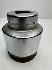 Snap On LDH723 SAE 2-1/4" Chrome 1" Drive Socket - 12 Point ~ Modified