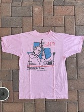 Vintage 1980s Pope John Paul II Texas Graphic...