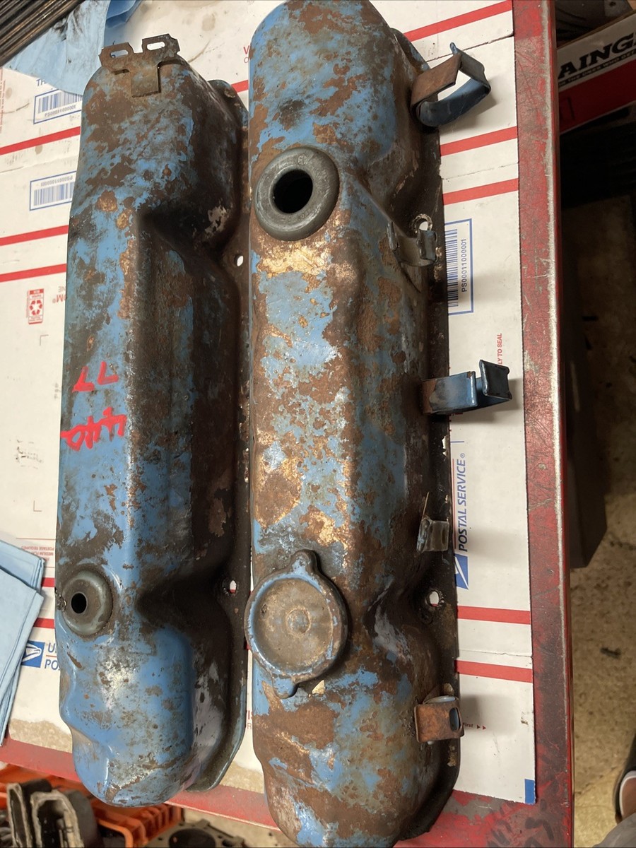 1977 OEM Original Big Block 440 Mopar Valve Covers Chrysler Dodge