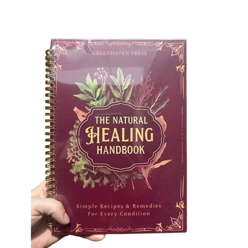 The Natural Handbook Bound For Herbal Remedies And Natural Recipes By Ancient - Image 3 of 4