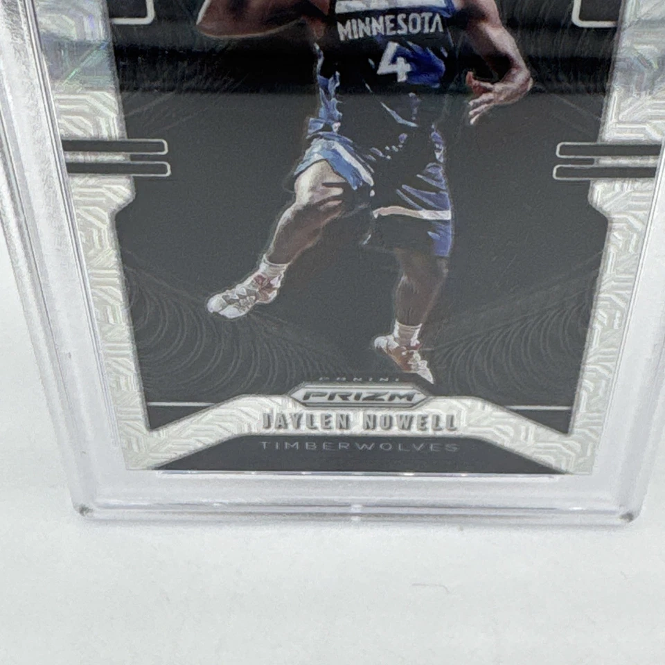 2019-20 Panini Prizm Jaylen Nowell Mojo Prizm RC  12/25 - PSA 9 - Nice! F - Image 4 of 4