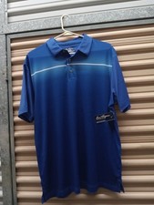 New Ben Hogan Performance Mens Polo Shirt Medium Surf The Web