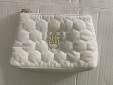 Guerlain Cosmetic Cotton Honeycomb Pouch