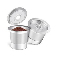 1/2/4-Pcs Stainless Steel Reusable K Cup Coffee Filters for Keurig