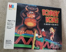 Vintage Rare Donkey Kong Card Game 1983 Milton Bradley complete. Nintendo. 