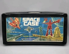 VTG Tara Toys "Space Case" 12 Figure Case w/Blue Insert (Star Wars, Galactica)