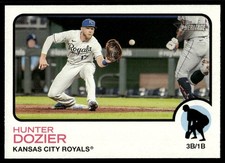 2022 Topps Heritage Hunter Dozier Kansas City Royals #305