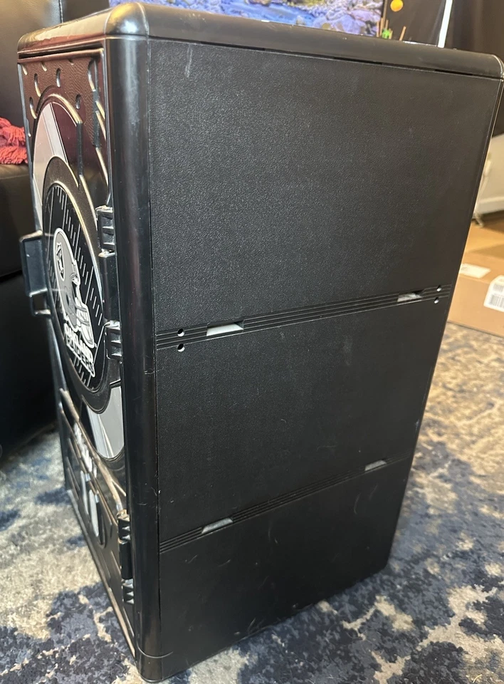 "Armario de plástico Suncast vintage de los Raiders de Los Ángeles raro de la NFL 24""" Foto 4 de 4