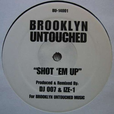 DJ 007 & IZE-1 - Shot 'Em Up / Do You Wanna Smoke 12'' EP Vinyl Hip Hop 18604