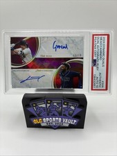 2024 Topps Dynamic Duals JUNIOR CAMINERO / CURTIS MEAD RED AUTO /50 PSA 10