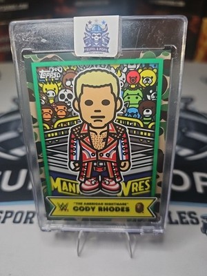 2025 Topps WWE X Bape - Baby Milo Cody Rhodes #BMA-2