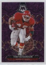 2024 Panini Mosaic No Huddle Purple Prizm 10/50 Tony Richardson #238 1a39
