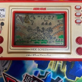 Nintendo Game & Watch Mickey Mouse 1981 Vintage fully Tested Good jp