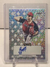 2022 Cal Randall Leaf Perfect Game All American Autograph 1/1 🔥🔥🔥