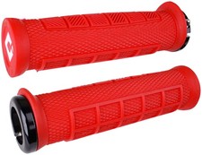 Elite Pro - ODI Elite Pro Grips - Burnt Red Black, Lock-On - Grip