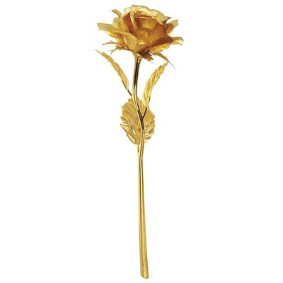 Kd Links 24K Gold Foil Rose - 10 Inch -  Card test report included.