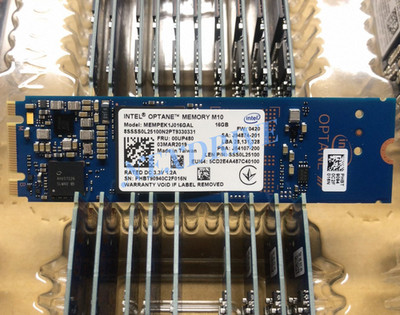 Intel Optane Memory M10 16GB M.2 2280 PCIe 3.0 NVMe SSD MEMPEK1J016GAL 3D XPoint